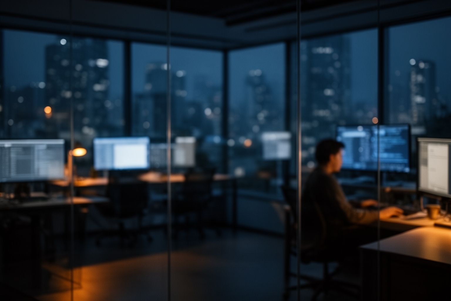 Illustrazione editoriale generata con AI per PoeLLM: malware colpisce server AI esposti per cryptomining, oltre 2.100 sistemi compromessi