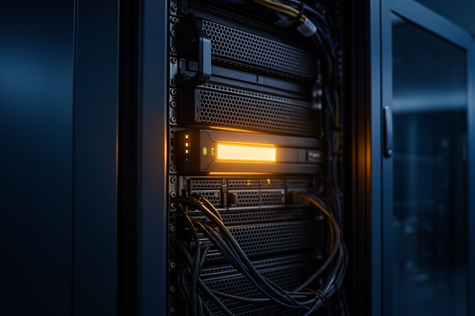 Illustrazione editoriale generata con AI per Server Rejetto HFS sotto scansione attiva per la falla critica CVE-2026-61500