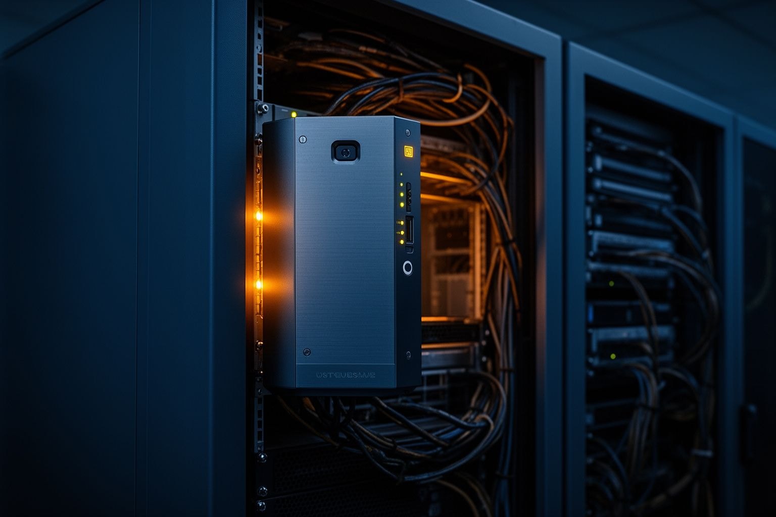 Illustrazione editoriale generata con AI per ShinyHunters aggira i firewall e colpisce di nuovo Oracle PeopleSoft: decine di server compromessi