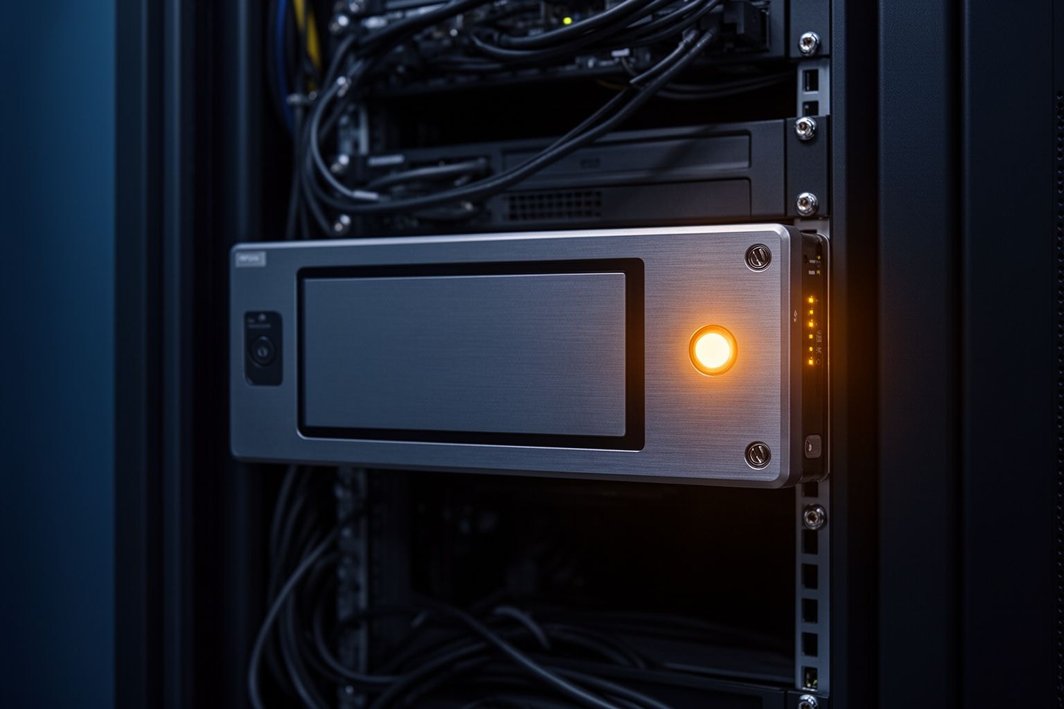 Illustrazione editoriale generata con AI per le nove vulnerabilità della telecamera Anjvision YSSD-RTMP-H5