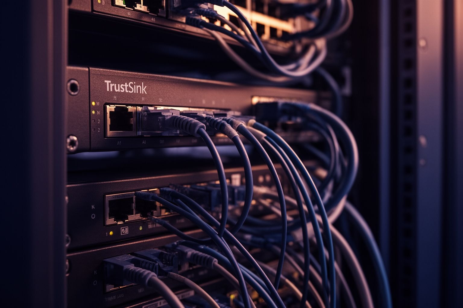 Illustrazione editoriale generata con AI per TrustSink: un provider MFA esterno malevolo ruba le password durante il login