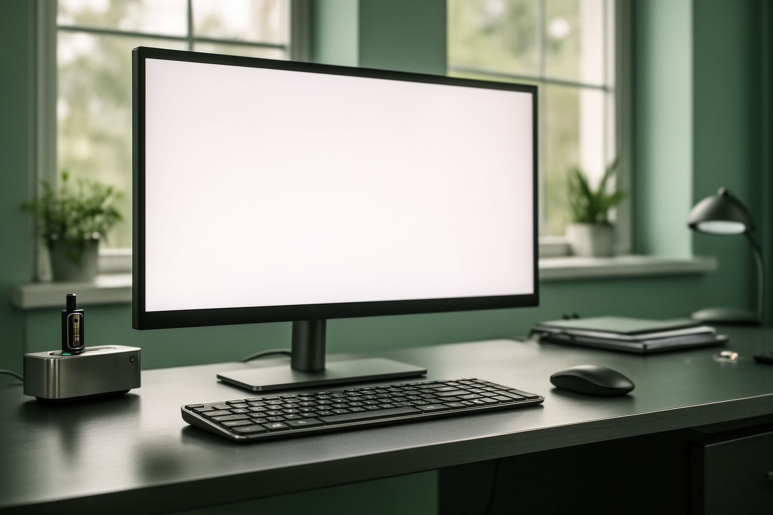 Illustrazione editoriale generata con AI per Università tecnica danese violata: dati di 200.000 persone a rischio dopo accesso con credenziali rubate